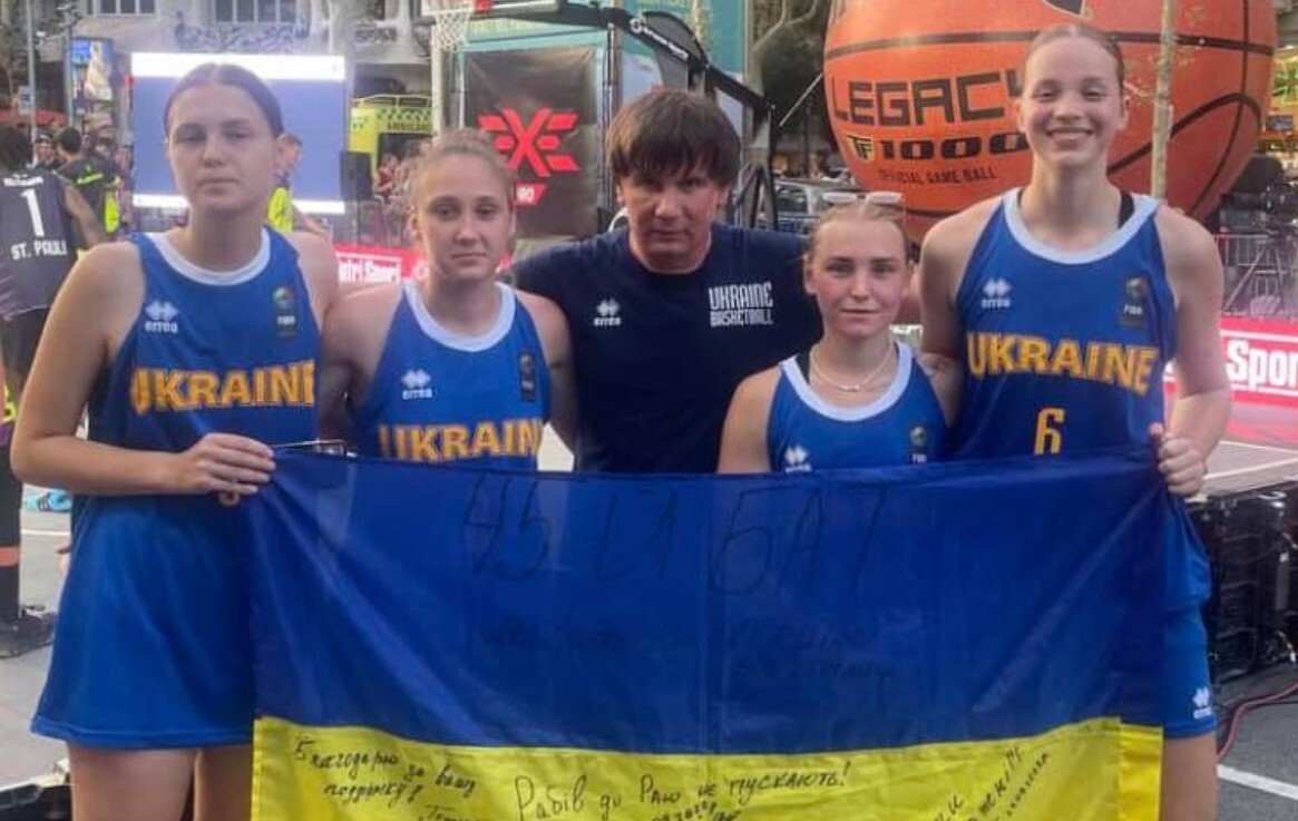 Жіноча збірна U23 з баскетболу 3х3 зіграла на турнірі в Барселоні